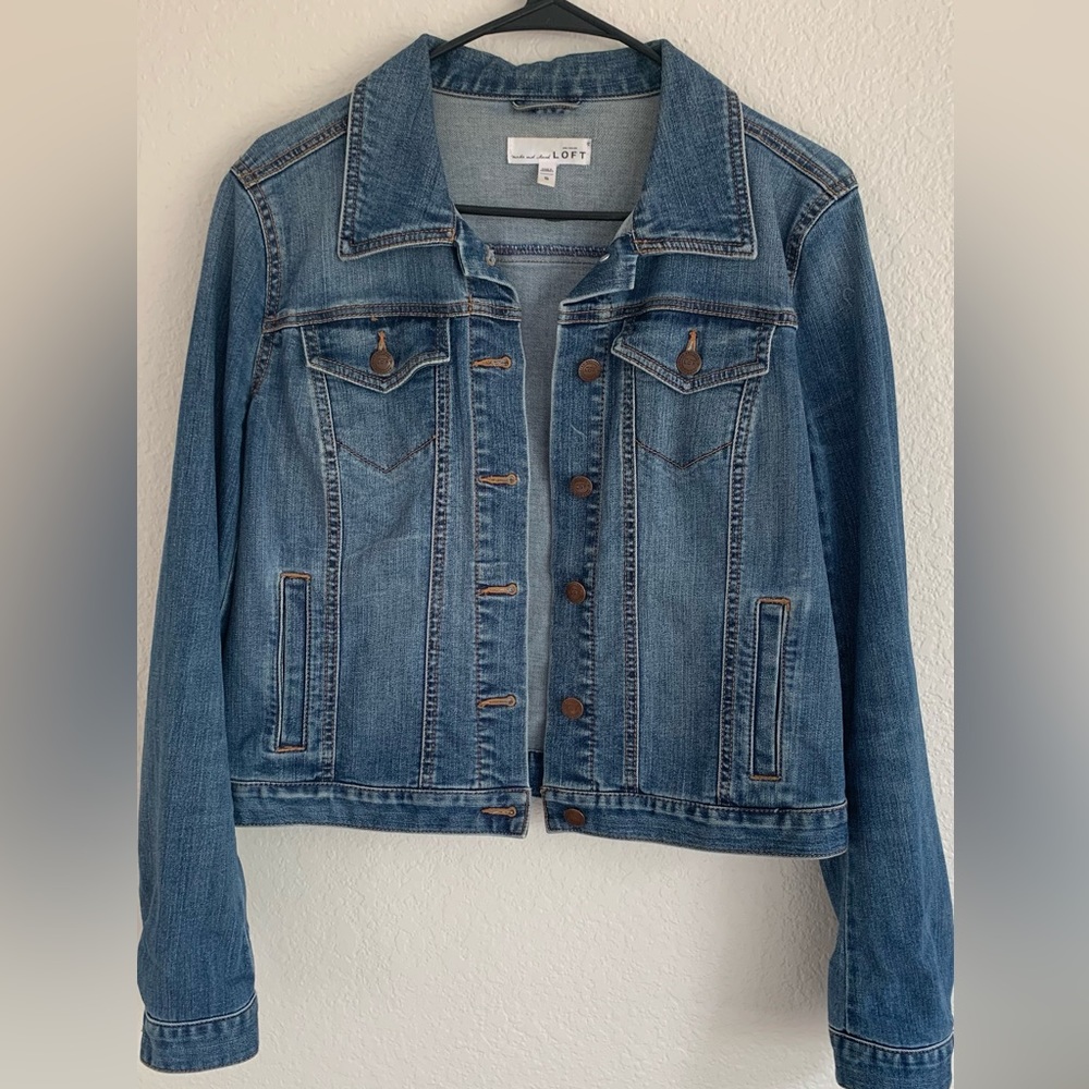LOFT Denim Jacket. Size S.